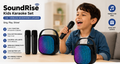 SoundRise Kids karoke Set - Wireless Mic & Speaker