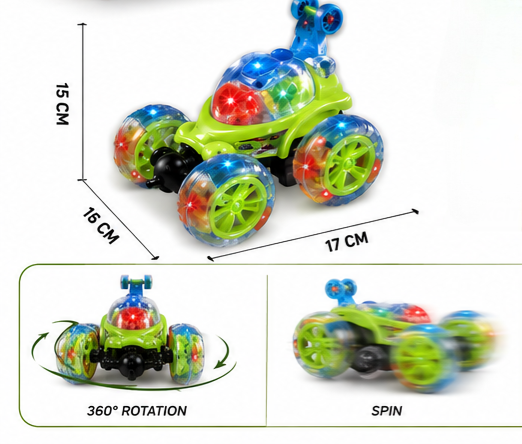 360° Stunt Spin RC Car