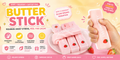 Butter Stick Squishy Toy –Squeeze Toy