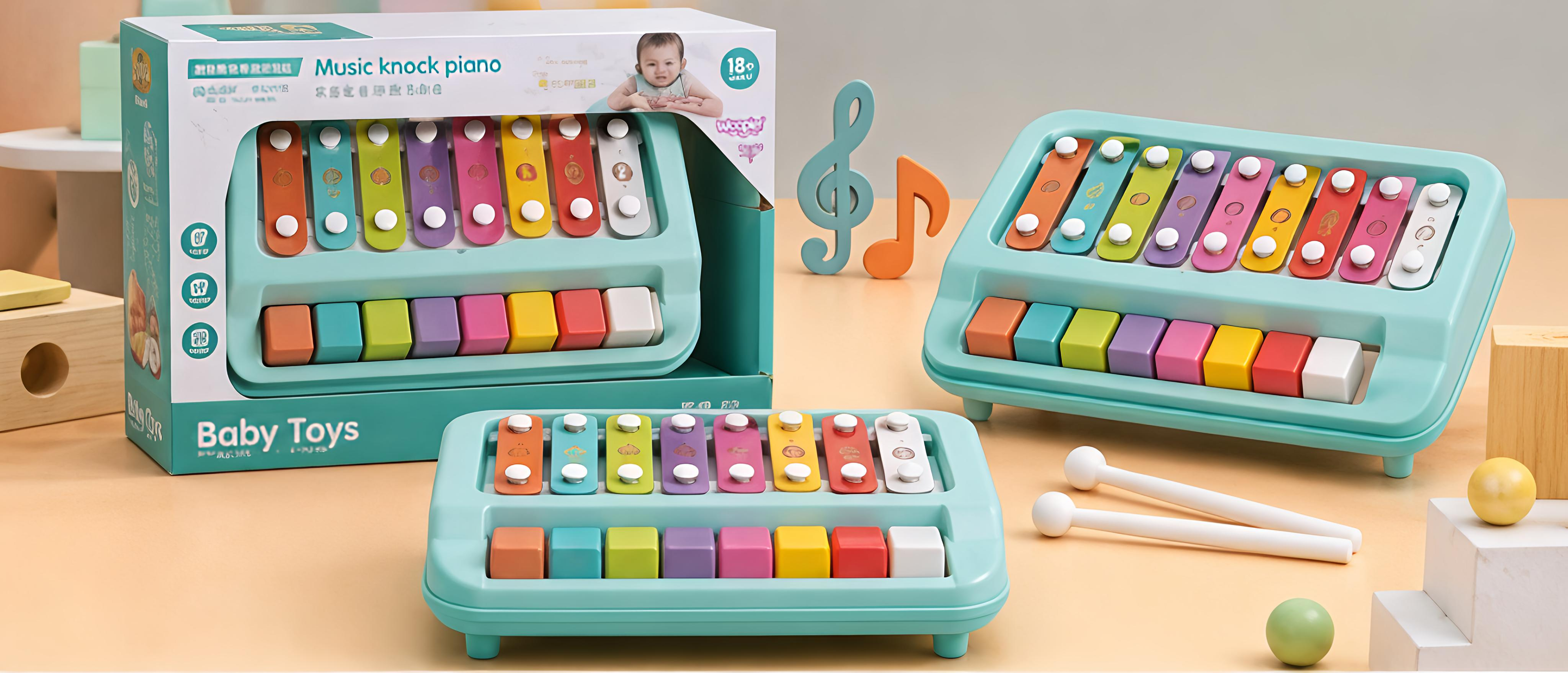 Baby Musical Knock Piano Toy