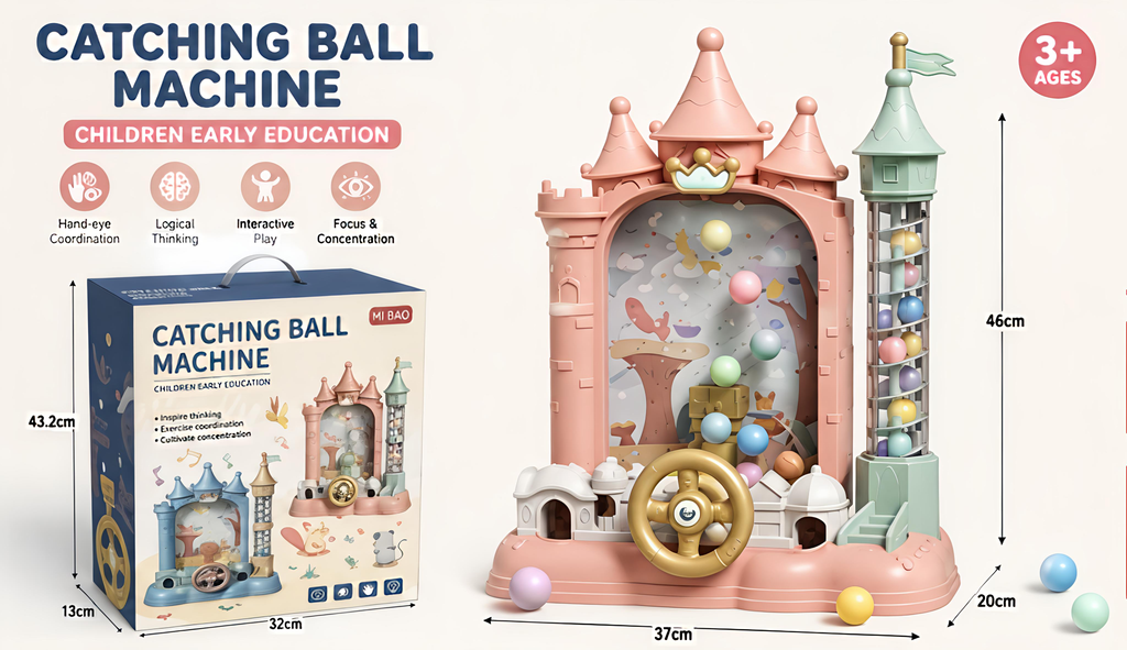 Castle Catching Ball Machine