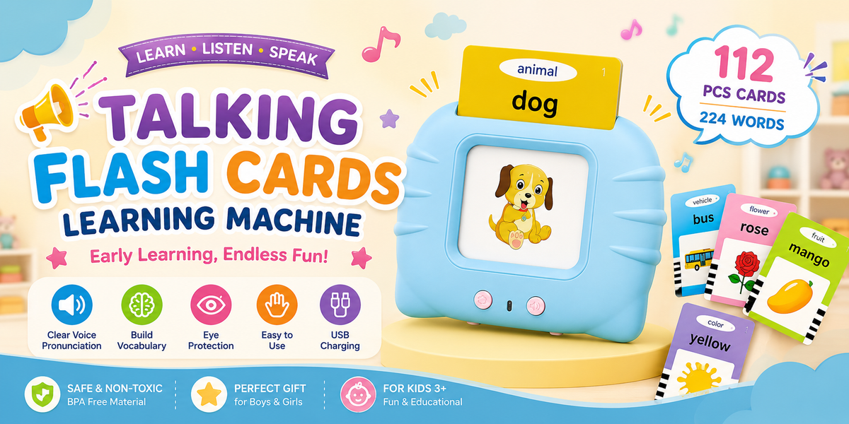 Talking Flash Cards Learning Machine