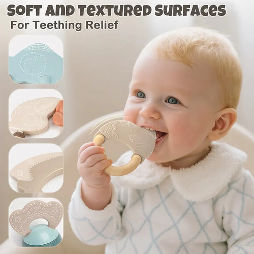 10-Piece Baby Rattle & Teether Set