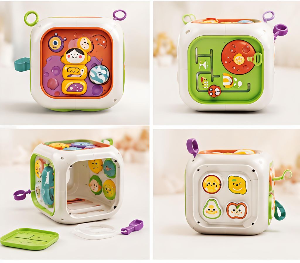 6-in-1 Activity Cube for Babies