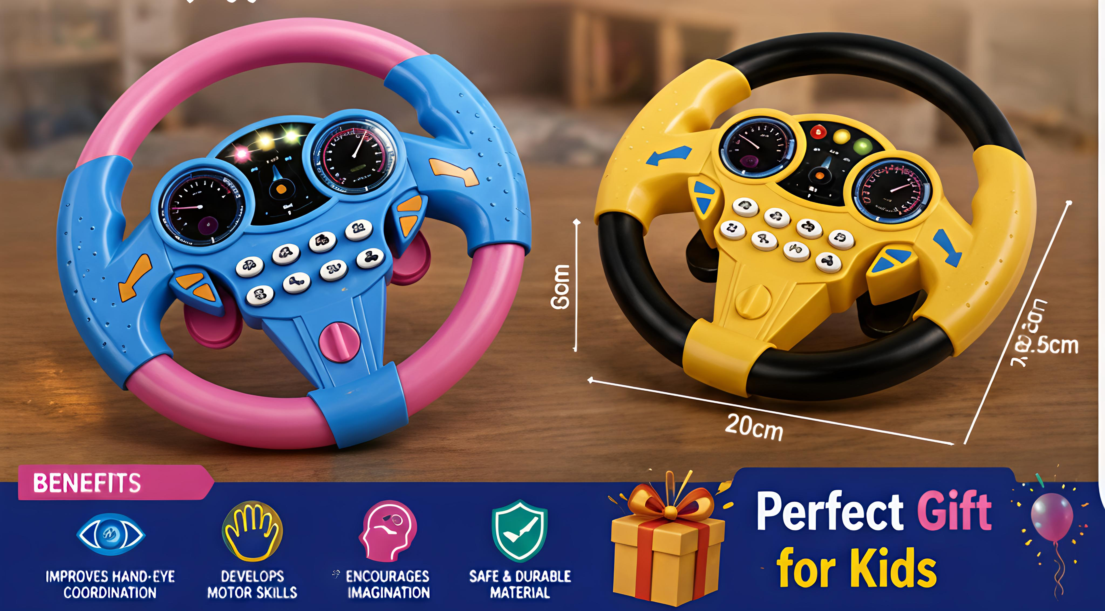Kids Steering Wheel Toy