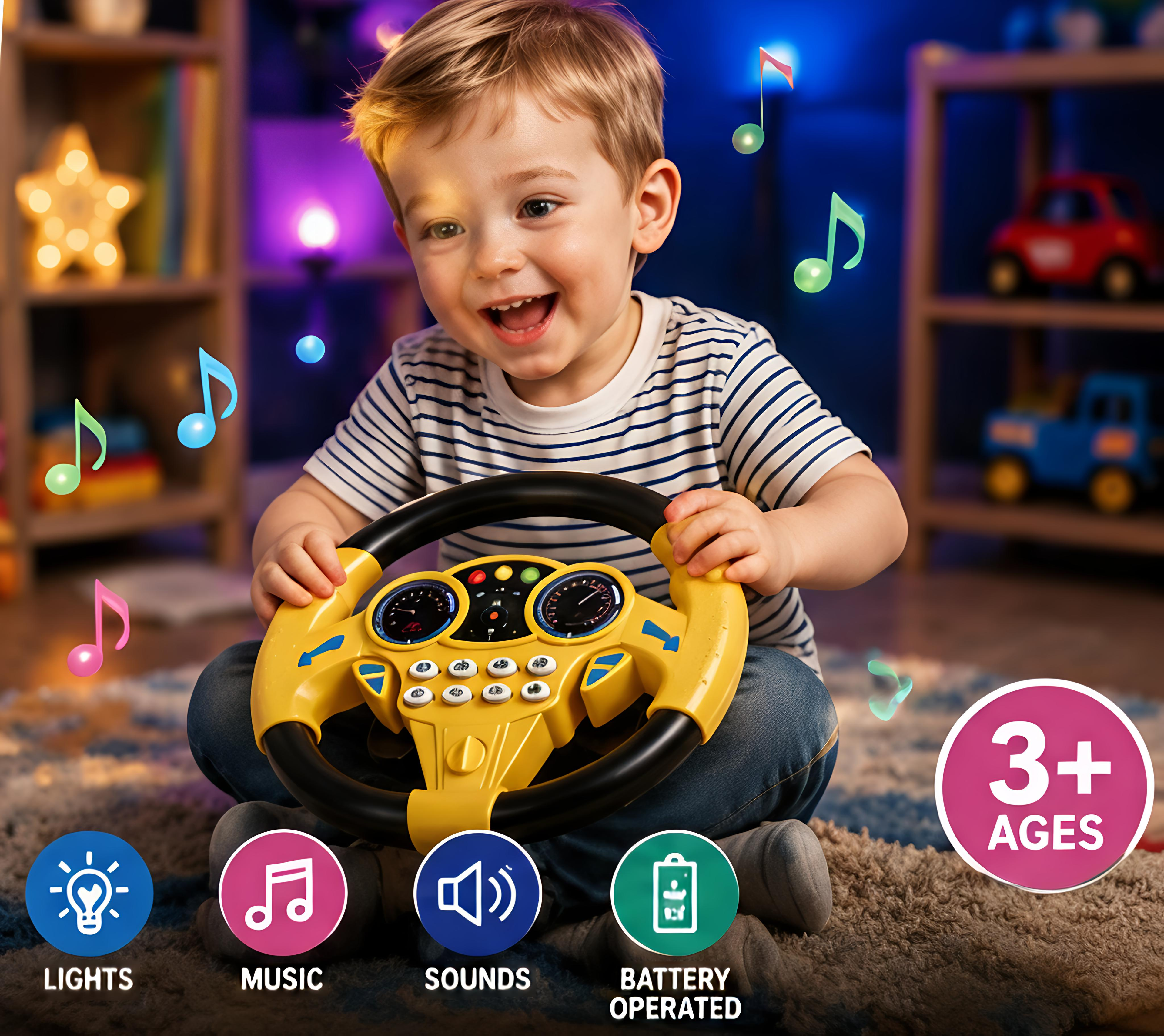 Kids Steering Wheel Toy