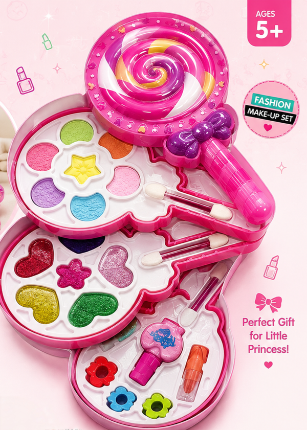 Kids Fashion 5-in-1 Lollipop Design Princess Make-Up