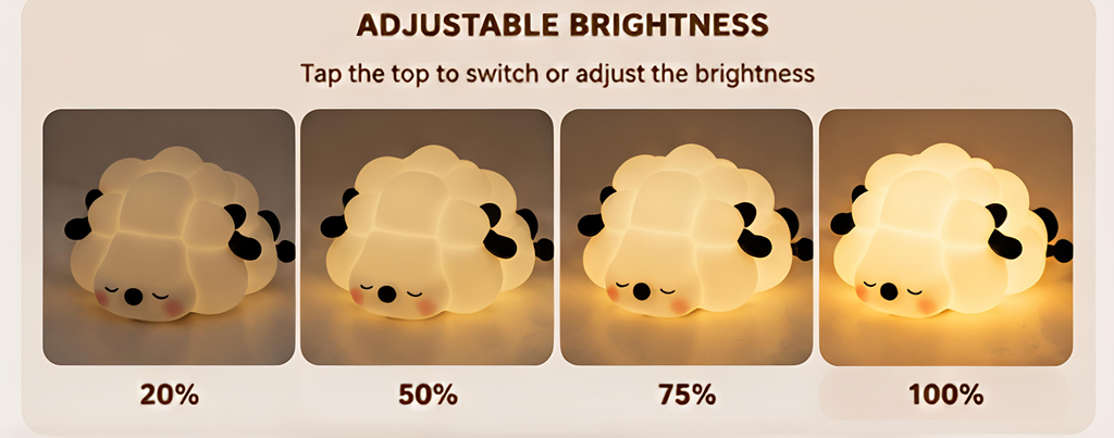 Cute Sheep Night Light
