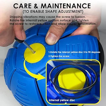 Flying Saucer Flat Ball Disc Toy