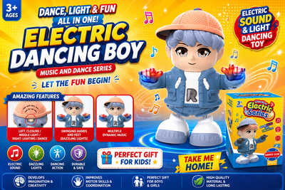 Electric Dancing Boy Toy – Music, Light & Dance