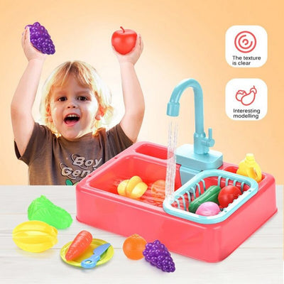 Kids Kitchen Sink Set