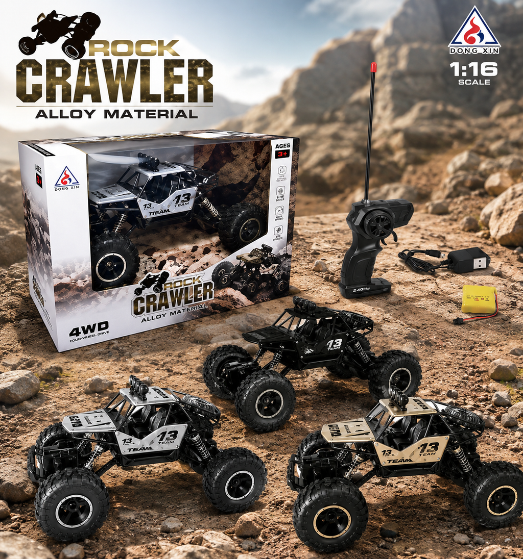 Rock Crawler Alloy 4WD RC Car