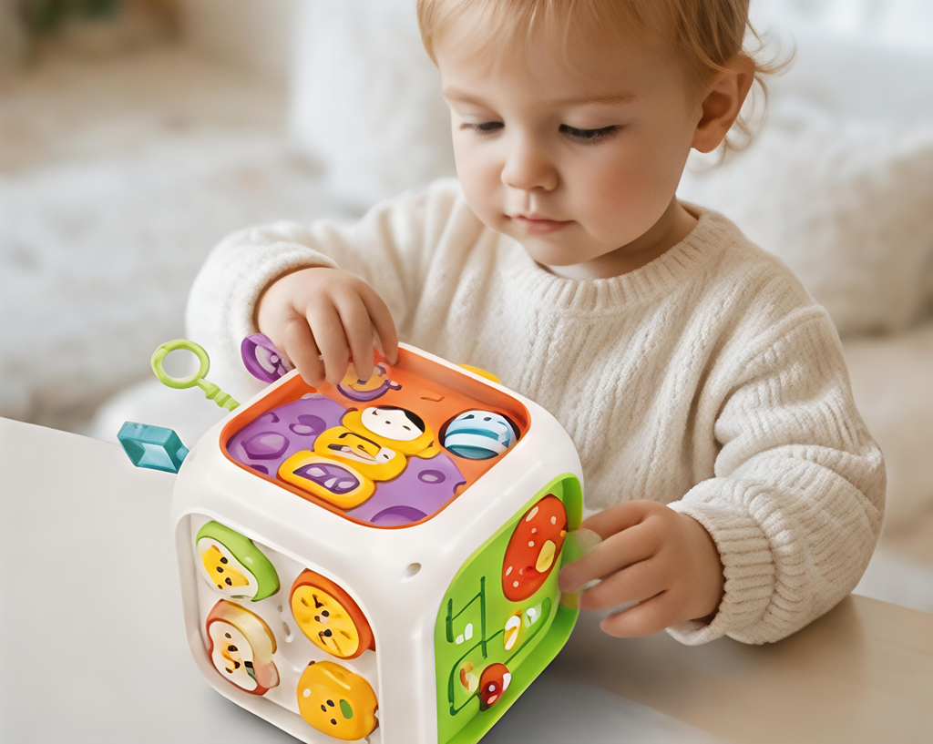 6-in-1 Activity Cube for Babies