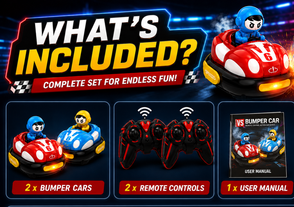RC Bumper Car Double Battle Set