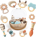 10-Piece Baby Rattle & Teether Set