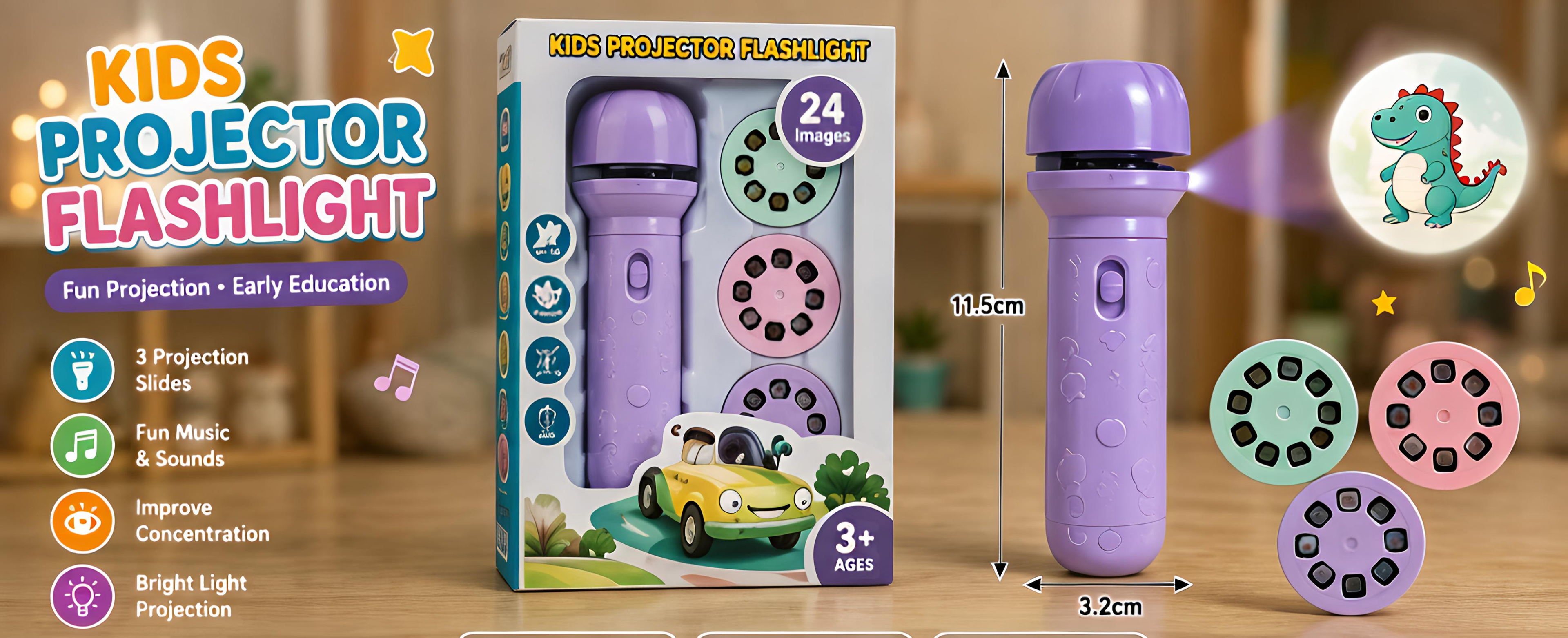 Kids Projector Flashlight