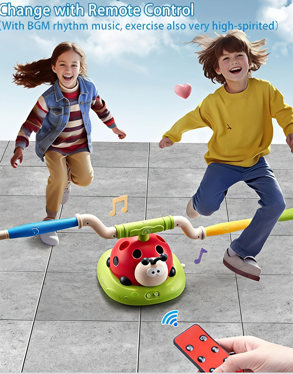 Ladybug Ring Toss & Rocket Launcher