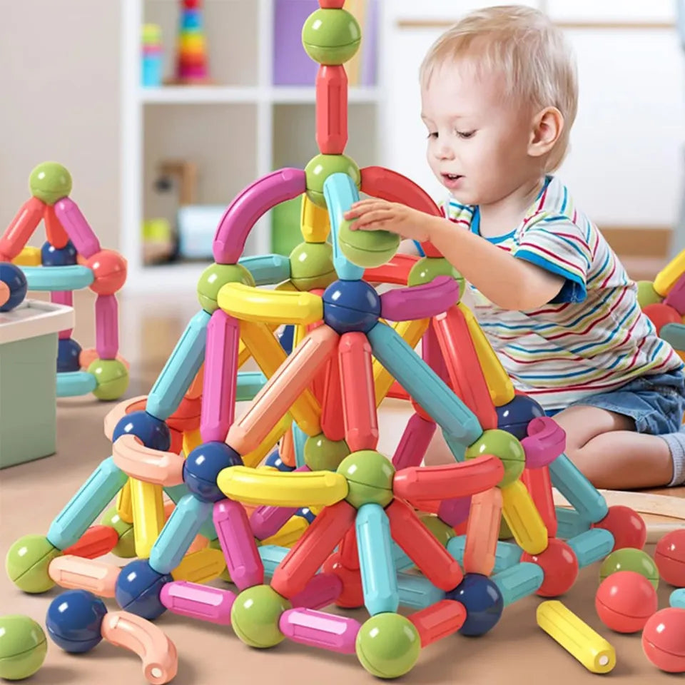 36 PCS Magnetic Building Sticks & Balls Construction Set