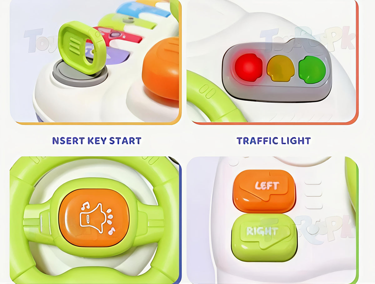 Steering Wheel Activity Table – Music, Lights & Learning Toy