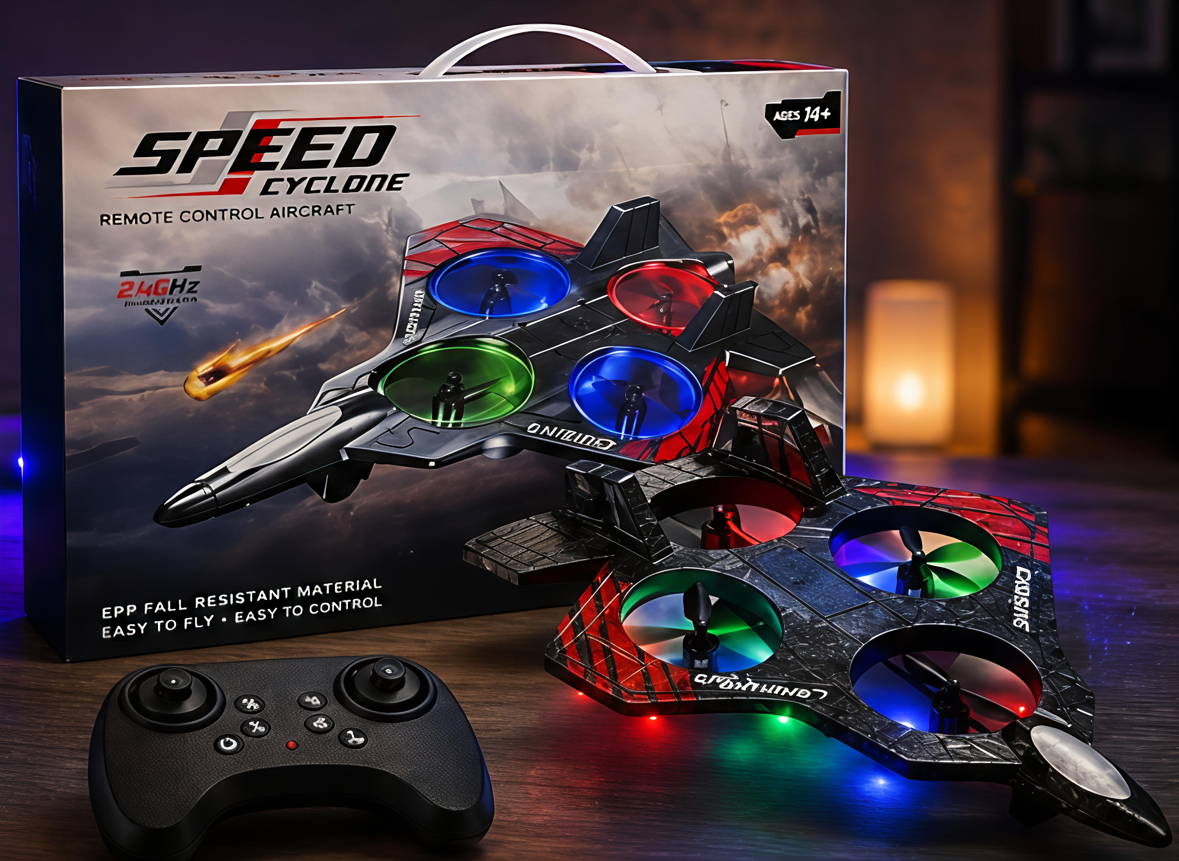 Speed Cyclone RC Fighter Drone