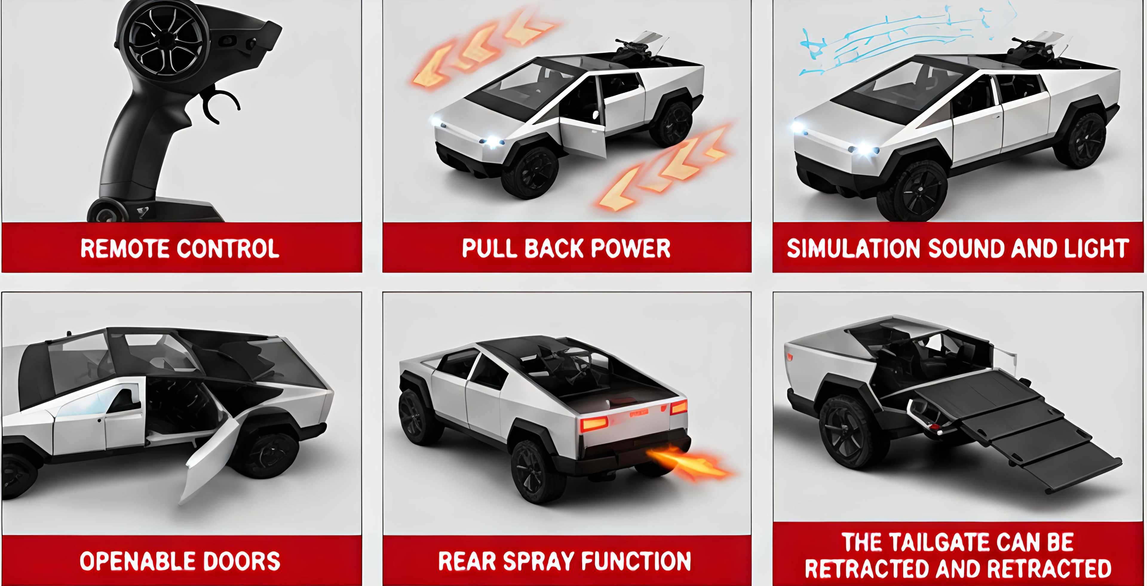 R/C Off-Road Die-Cast Truck – 1:24 Scale