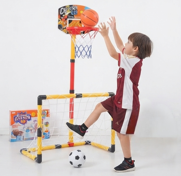 Basketball Royals Adjustable Hoop Set