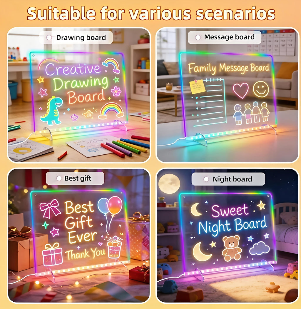 Smart LED Acrylic Drawing & Message Board