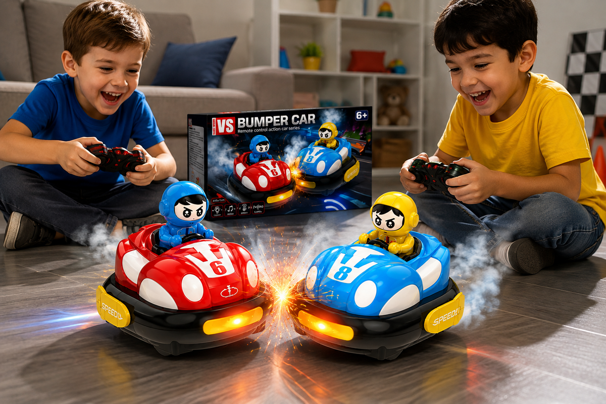 RC Bumper Car Double Battle Set