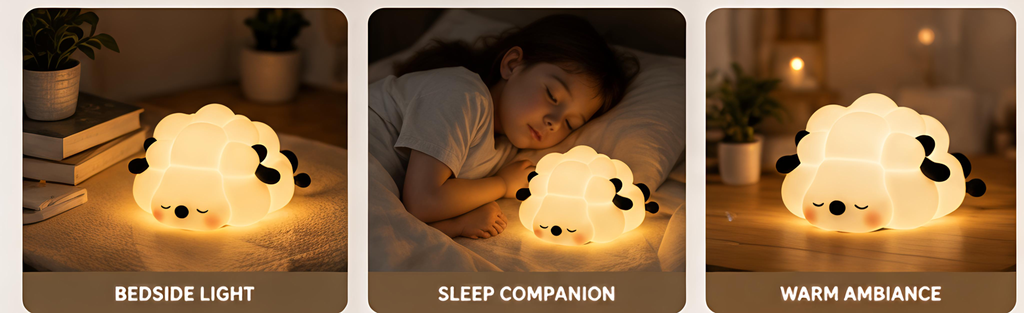 Cute Sheep Night Light