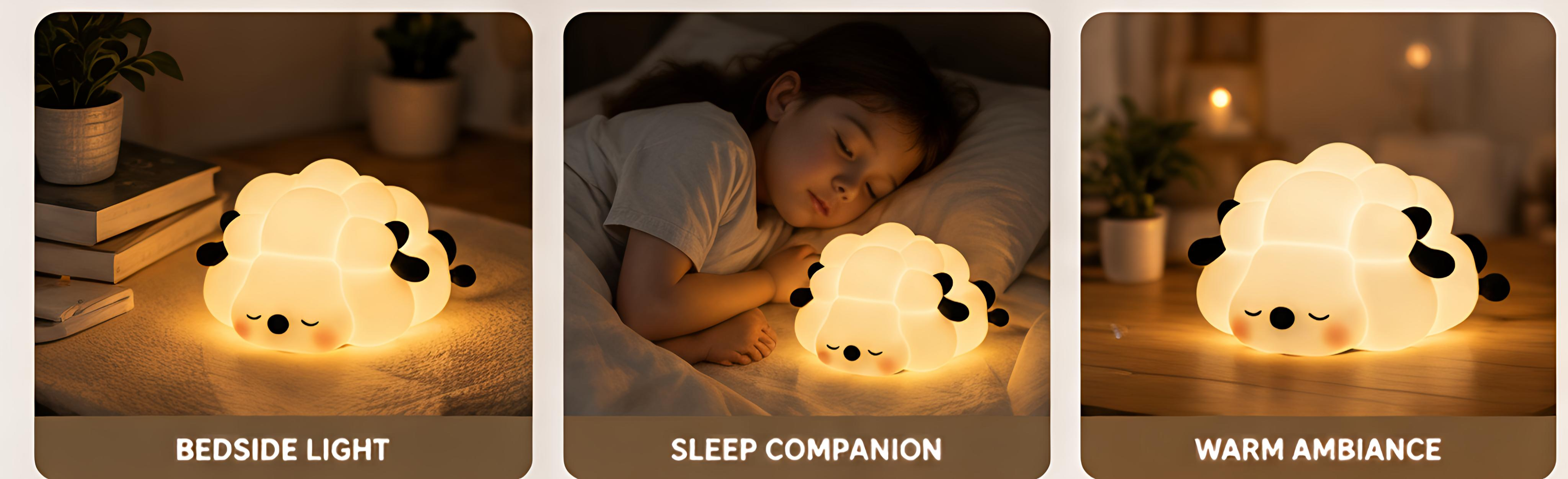Cute Sheep Night Light