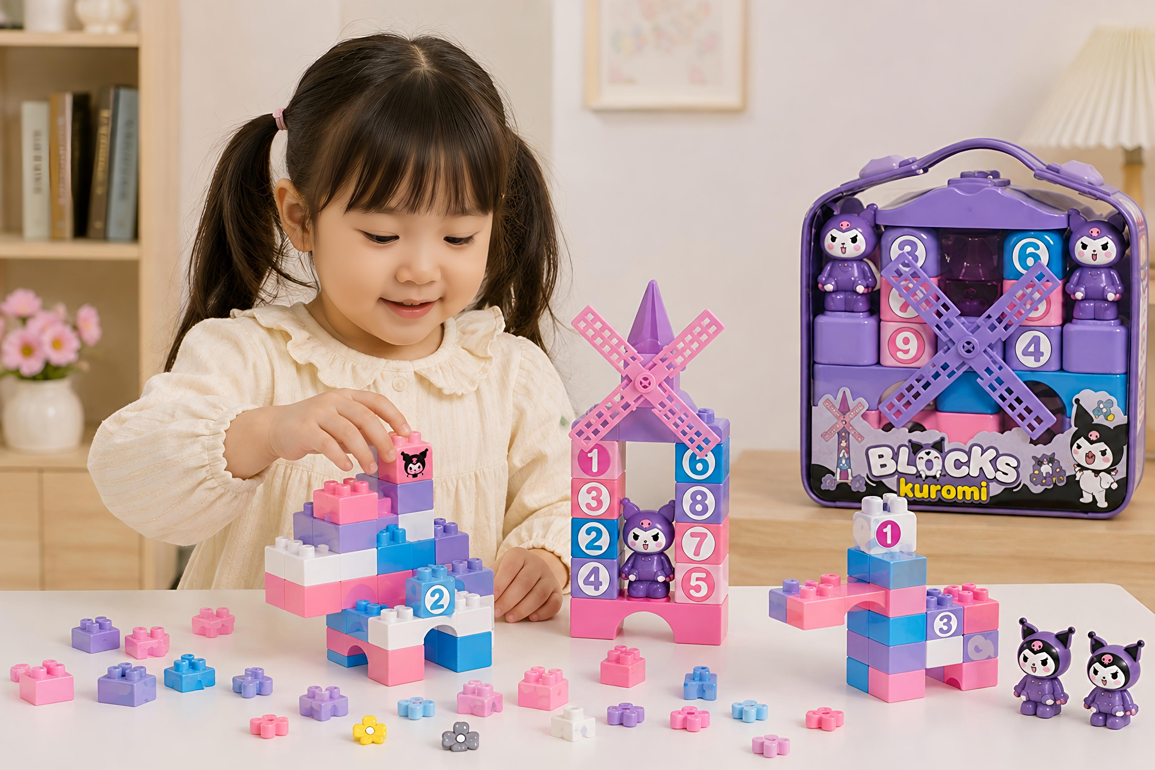 Kuromi Building Blocks Set