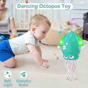 Electric Crawling Dancing Squid Toy