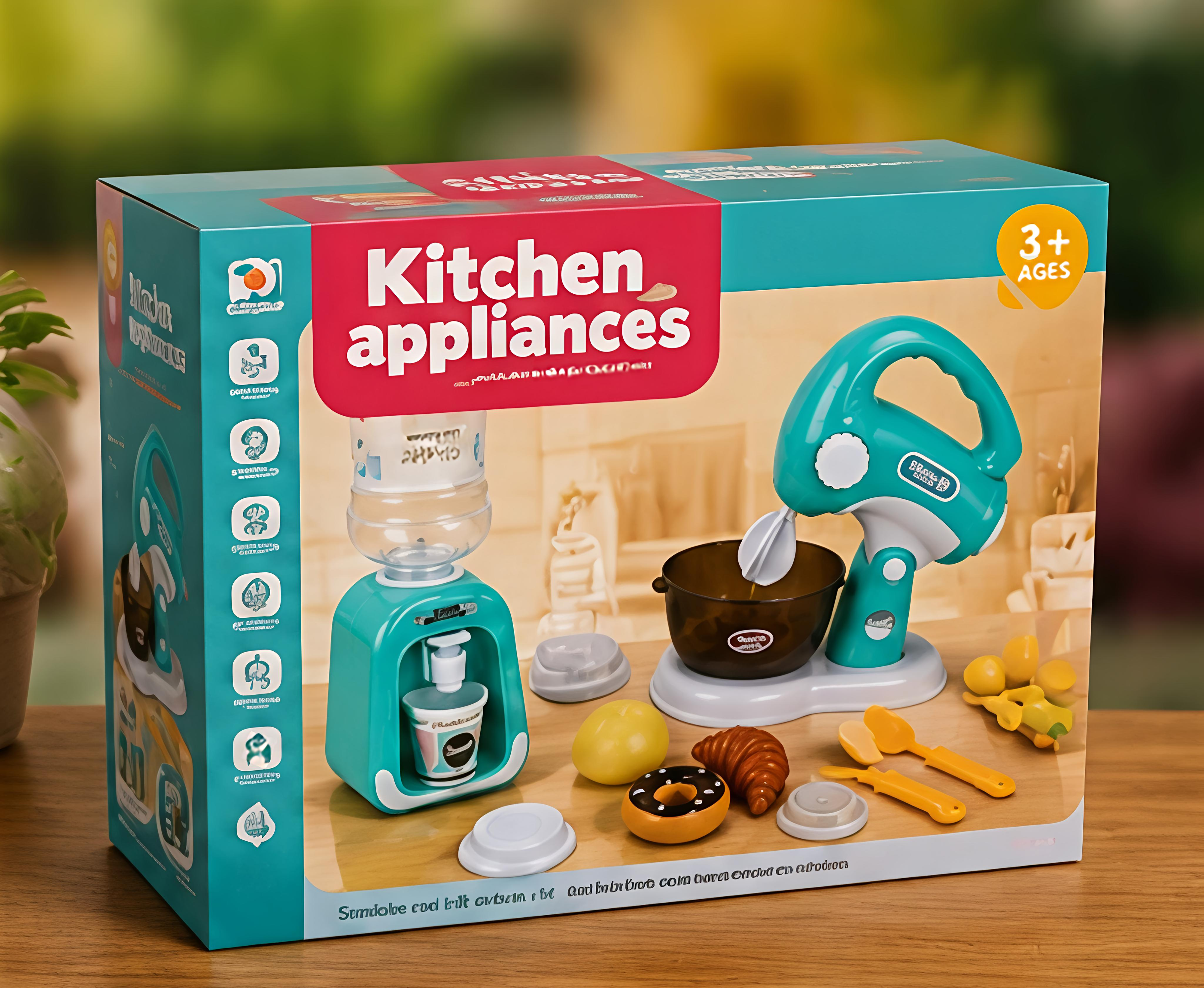 Kids Kitchen Mixer Play Set