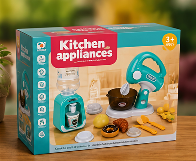 Kids Kitchen Mixer Play Set