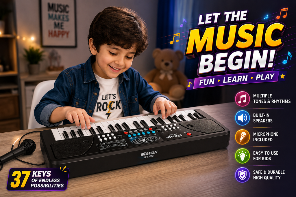 Electronic Keyboard Piano with Microphone