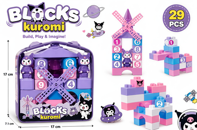 Kuromi Building Blocks Set